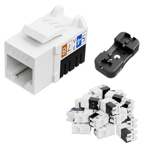 iwillink 10Gbps L[Xg[WbN RJ45 L[Xg[WbN 25pbN L[Xg[p`_EX^h UTPW[C[TlbgWbNCT[g 90x p`_EL[Xg[A_v^[ (zCgACat6A)