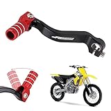 USTPO Motorcycle Gear Shift Lever Shifter Pedal CNC for RMZ450 RMZ 450 2008-2023 - Red