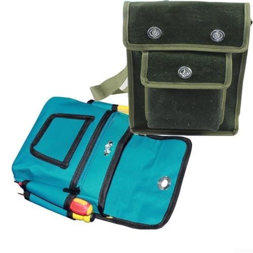 Tool Bag, Tool Storage Bag 600D Oxford Cloth Multicolor Multiple Sizes(B)