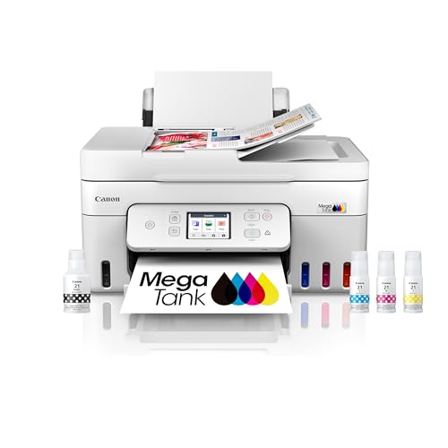 Canon Megatank G4280 All-in-One Wireless Supertank [Megatank] Printer | Print, Copy, Scan | Mobile Printing |2.7″ LCD Color Touchscreen | Auto Document Feeder and Auto Duplex