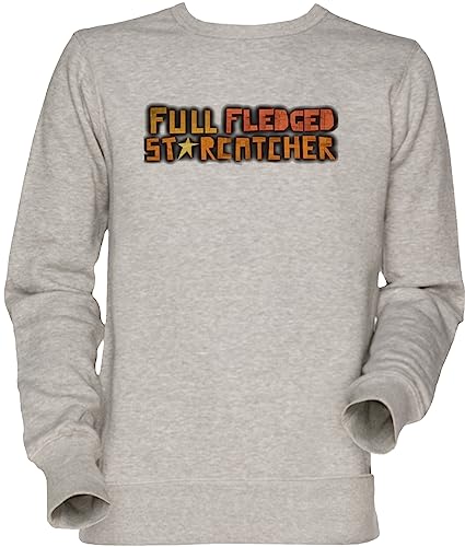 Sweatshirt Starcatcher unisexe en jersey gris idéal pour vos sorties décontractées
