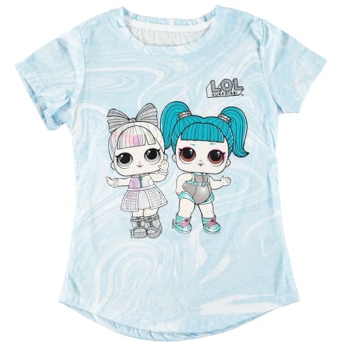 L.O.L. Surprise! Girls' Short Sleeve T-Shirt Blue
