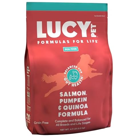 Lucy Pet Formulas for Life Salmon, Pumpkin, & Quinoa Dry Dog Food Cover