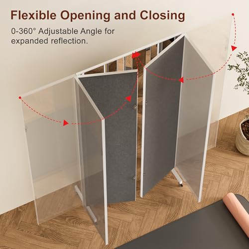 Smart Mirror Fitness Workout Display