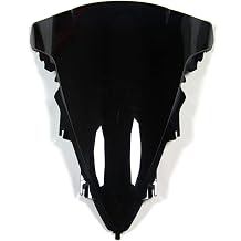 Fairings Windscreen Motorcycle Double Bubble Windshield Fit for Yamaha YZF1000-R1 2009 2010 2011 2012 2013 2014 YZF-R1 09-14 ABS Plastic Front Wind Deflectors Screen Black