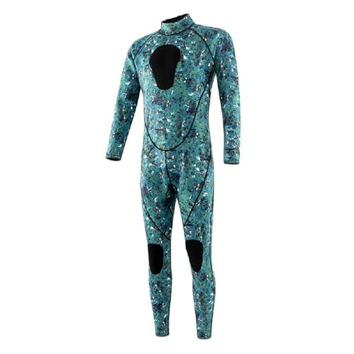 Combinaison Natation Combinaisons de chasse sous-marine 3 mm Combinaisons en néoprène Pêche Plongée Surf Plongée en apnée Kayak Camouflage Adulte Corps...