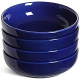 LE TAUCI Cuencos para pasta de 45 onzas, azul