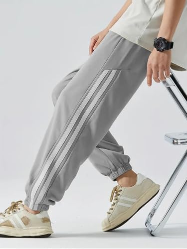 Image of Lymio Track Pant for Men || Stylish Look Disign Track Pant || Side Stripe Look Style Pant (Packs Also Available) (TP-32-33)