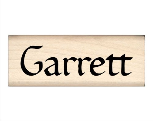 Stamps by Impression Garrett Name Rubber Stamp