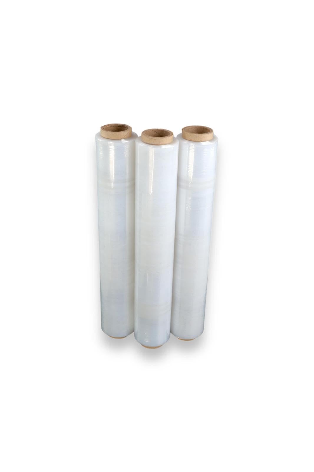 6 Rollen transparente Stretchfolie Palettenfolie Umzugsfolie Verpackungsfolie 23 my ca.1,6 kg/Pro Rolle