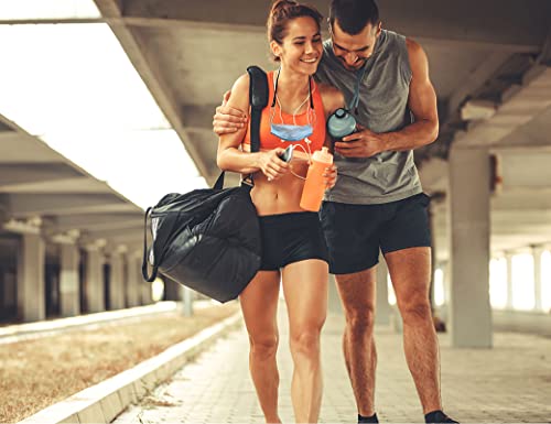 Tuoxuan Face Mask Lanyard For Kids With Snaps Mask Holders Around Neck For Adults Mask Extenders/Ear Savers Protect Neck Strap For Behind Head Fasteners Mask Necklace 6 Pack (Black) #TOP2