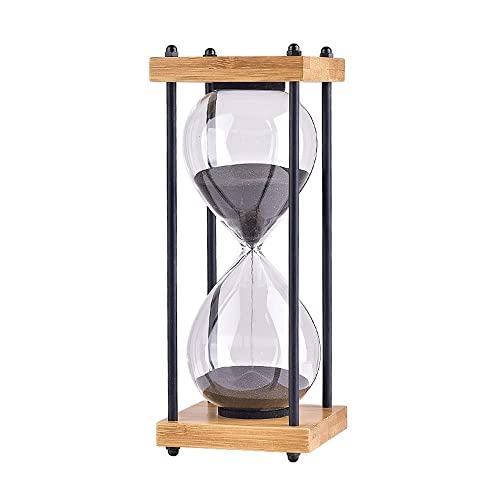 Relojes de Arena, Reloj de Arena 30 Minutos, Temporizador de Arena Decorativo, Reloj de Arena 3D, para la Sala de Exposiciones del Restaurante de la Oficina en Casa Cover