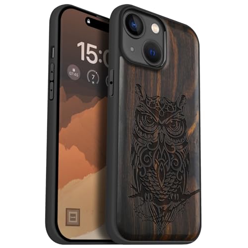 Carveit MagSafe (}OZ[t) Ή iPhone 15 ؐ P[X [VR+TPUVRc[C], phone 15 P[Xi6.1C`jC, [U[A[g ACtH15 Jo[ Ebh (-tNE