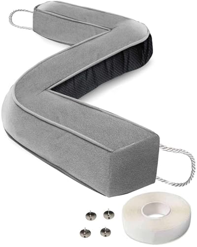 Zugluftstopper für Türen, 100cm Zugluftstopper Fenster, 1.1KG...