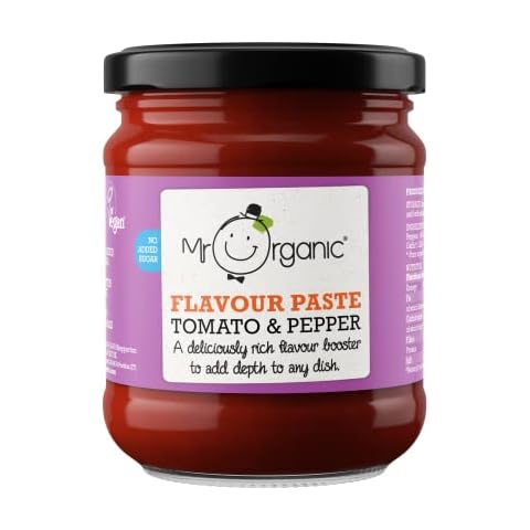 Mr Organic Tomato & Pepper Flavour Paste 200g Cover