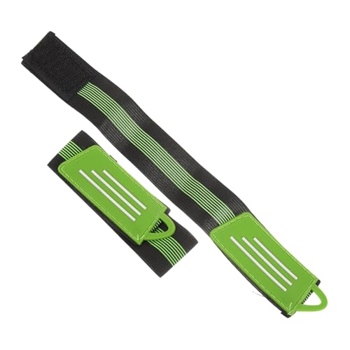 Yardwe 1 Par Faja para Bicicleta De Montaña Pedales De Triciclo Accesorios De Gimnasio Pesas Pedales De Bicicleta De Montaña Tapa Anillos Liga Traje Bandas Atuendo Elástico Green