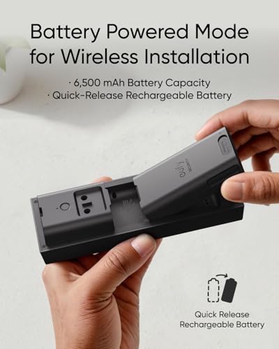 eufy Video Doorbell C31, 2K FHD, werkt op batterijen of vaste bedrading, batterij met quick release, live videogesprek, 24/7 opname, mens- en bewegingsdetectie, compatibel met HomeBase S380 - Afbeelding 5