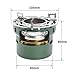 YWJLQH Alcohol Stove Alcohol Furnace with Pot Stand, Storage Bag Camping Stove Spirit Burner for Picnic Outdoor Activities