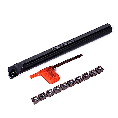 Juego de herramientas para torno CNC con 10 insertos de carburo miniatura 1