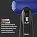 Conair GS108C Extreme Steam Handheld & Iron 2-in-1 with Turbo (Steam or Press) Blue, 1875W Advanced Steamer for Clothes, Clothes Steamer, Travel Steamer