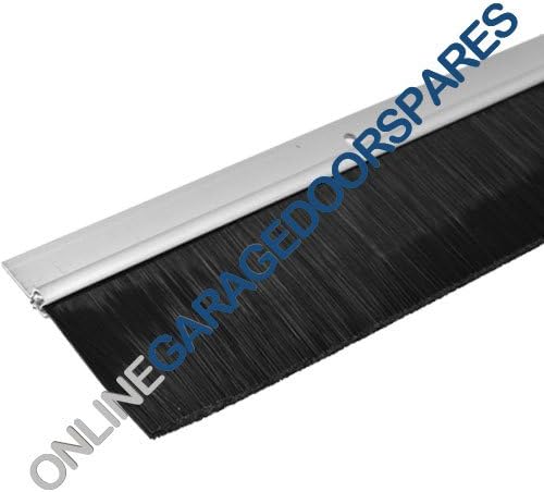Weather Defender Brush Draught Excluder 2500mm For Garage Doors Medium 50mm