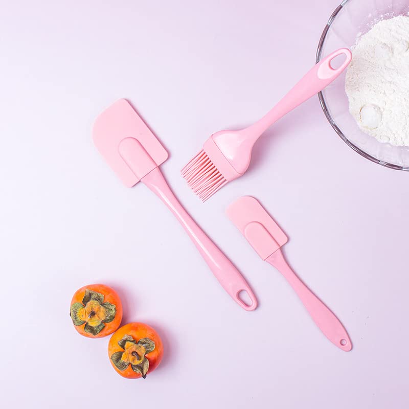 1 Espátula De Silicona Para Tartas Antiadherente, Mango Largo, Crema Y Mantequilla Para Hornear, Espátula Para Pasteles, Utensilios De Cocina, Herramienta De Pastelería, Color Aleatorio