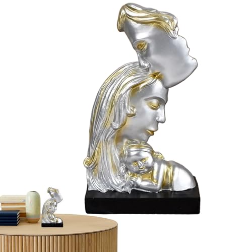 Statue de couple décorative idéale pour bibliothèque et bureau - 8
