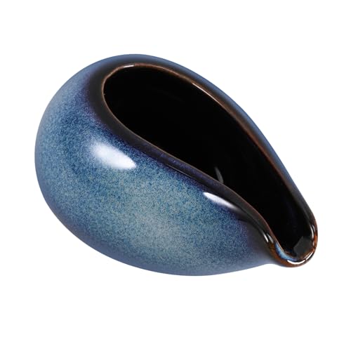 FIXOSHEE Cerámica Jarra para Salsa Pequeña Lechera Porcelana para Aderezos y Salsas Uso Hogar y Restaurantes Diseño Elegante y Resistente