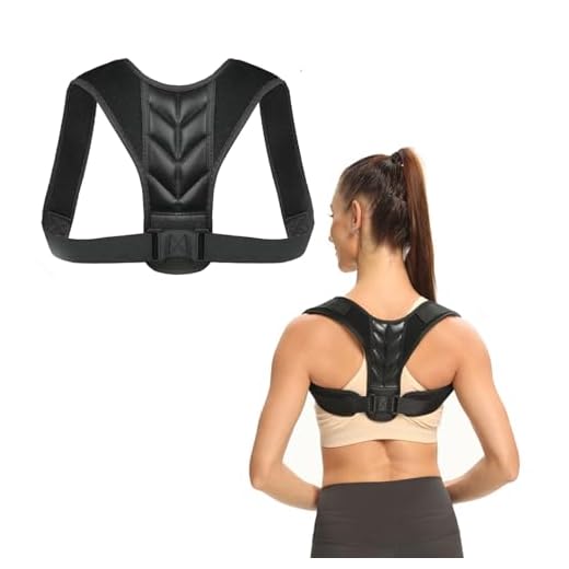 DVONE Corrector de Postura, 68-91cm de Busto Ajustable Corrector Espalda de Material Suave y Transpirable Para Corregir La Postura Y Aliviar El Dolor De Espalda, Cuello, Nuca Y Hombros