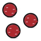 YANYULI 吸盤 ベース 車載ホルダー 粘着パッド 3個セット 直径86mm 3M粘着テープ付 ポータブル 補助板 ダッシュボード 吸盤基台ベース 車に適用