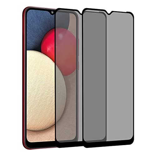 Verre trempé Galaxy A02s anti-espion fini les regards indiscrets