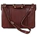Col. Littleton No. 16 Document Bag with Strap - Brown
