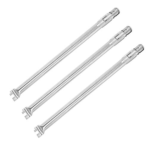 SHINESTAR 62752 19.5 inch Burner Tube Set for Weber Genesis E310, E320, E330 (2011-2016), Replacement for Weber Genesis 300 Series Grills with Front Control, Heavy-Duty Stainless Steel