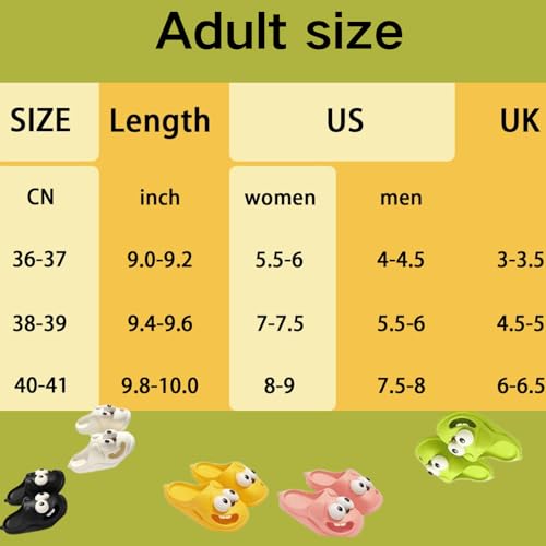 Tongue Kiss Slippers， Big Eye Dog Slipper ，Cute Funny 3d Big Eye Dog Fun Cartoon Package Head Eva Slippers3