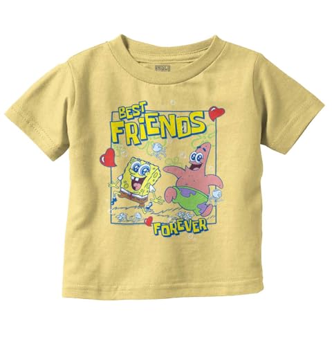 Spongebob Patrick Best Friend Forever Toddler Boy Girl T Shirt Butter