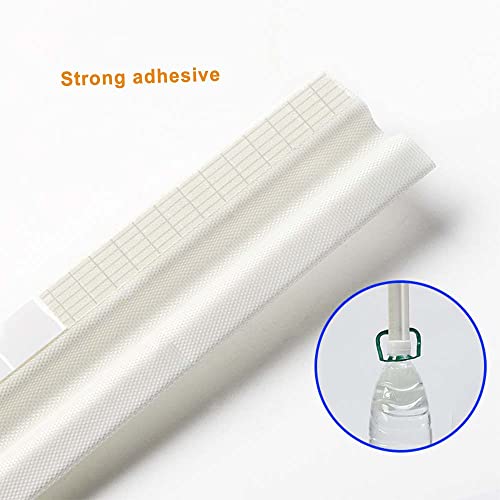 118 Inch Weather Stripping Door Seal Strip For Bottom Of Door,Self-Adhesive Window Draft Stopper Foam Seal Strip,Soundproof Window Insulation For Winter Gap Blocker(White) #TOP3