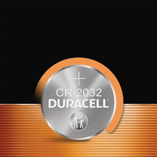 Image of DURACELL 2032 Lithium Battery, Compatible with AirTag, Child Safety & Secure Features and Packaging, Key Fob, CR2032 3V Cell!