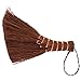 Cabilock 1pc Mini Brown Broom Small Portable Table Toys Witches Broomstick Sweeping Broom Small Kids Desk Halloween Mini Broom Car Desk Child Copper Wire Bedside Hanging Household