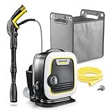 【Amazon.co.jp限定】 ケルヒャー(Karcher) 最もコンパクトな高圧洗浄機 K MINIプラス 軽量 小型 簡単接続 高い収納性 しなやか高圧ホース 洗車 泥 花粉除去効果 黄砂 (50/60Hz) 1.600-071.0