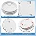 NVAAV 4 Inch Boat Round Inspection Deck Plate Hatch with Detachable Cover and Pre-drilled Holes, Water Tight for Kayak Marine Boat Yacht Outdoor Installations