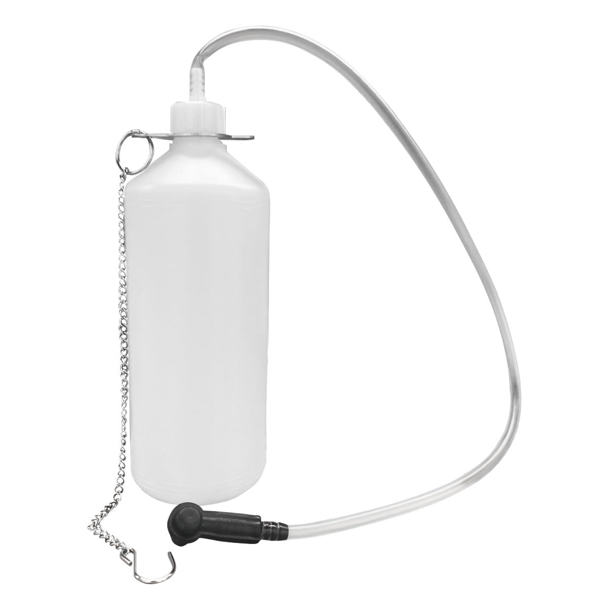 Photo 1 of 1L Brake Bleeder Bottle, One Person Brake Bleeder Kit with 24 inch Tube & Rubber Connector, Brake Fluid Bleeder Kit, Used to Collect Brake Fluid, Universal for All Brake Systems