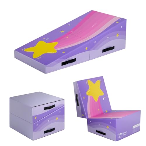 Kangaroo Hoppers Gymnastics Cheese Wedge Mat for Kids Ages 1-12