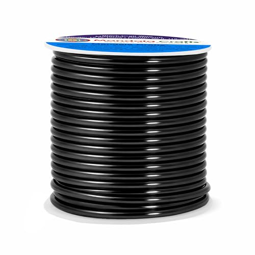 Image of Mandala Crafts 12 Gauge Black Anodized Aluminum Craft Wire, 60 FT | Colored, Flexible, Bendable, for Bonsai, Armature, Sculpting, Wire Wrapping, Jewelry Making, Weather & Tarnish Resistant