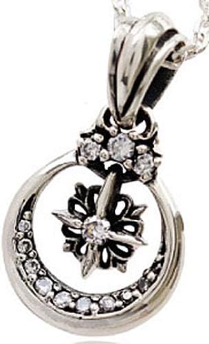 Amazon Pe1812 ブランド名 2pieces メンズ ペンダント ネックレス メンズ シルバーアクセサリー スター 星 クロス 十字架 ペンダントトップのみ ネックレス 通販