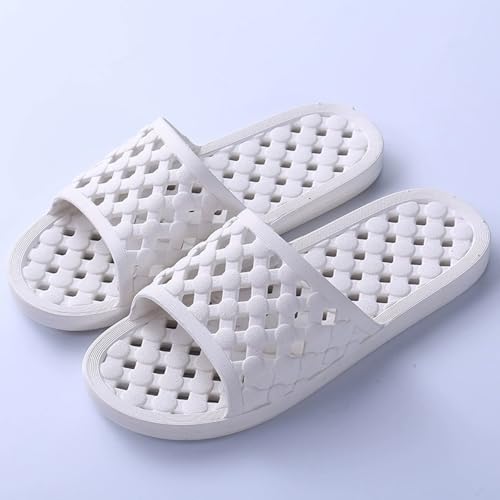 Shower Shoes for Adult Comfortable and Soft Slippers Quick Dry Non-Slip with Drain Holes for Bathroom Pool Beach Memory Foam Cushion Slippers for Men Women2