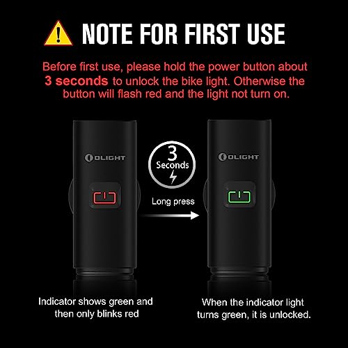 image for OLIGHT RN 400 LED Bike Lights, 400 Lumens USB Type-C Rechargeable Fron