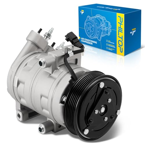 Image of PHILTOP 98673 NEW Air Conditioner AC Compressor with Clutch for Ford Escape 2009-2012 2.5L, 2009-2011 Tribute /Mariner 2.5L,2008 Tribute /Escape /Mariner 2.3L