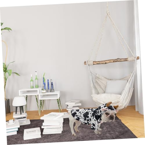 Disfraz para perro con diseño de vaca tamaño M miniatura 6