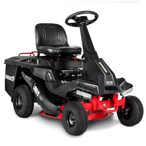 Greencut RLM610XE – Tracteur Tondeuse à Essence 4...