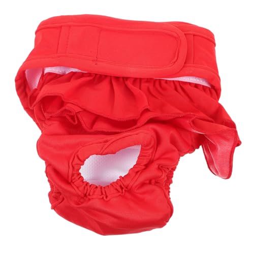 Happyyami Pet Physiological Pants Dog Sanitary Pants Female Chihuahua Diapers Female Dog Diapers Sanitary Panties Reusable Puppy Nappies Panties Nappy Pet Grooming Washable Peeing for Cotton